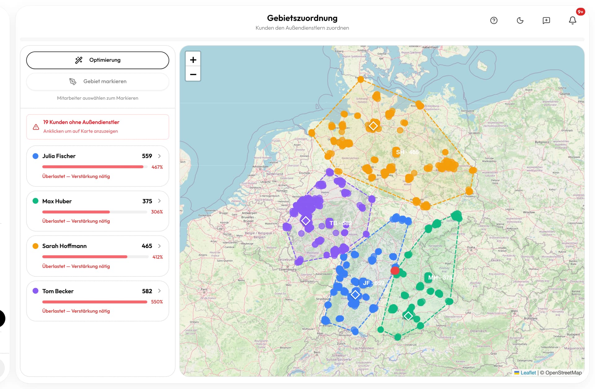 Ergebnisse auswerten